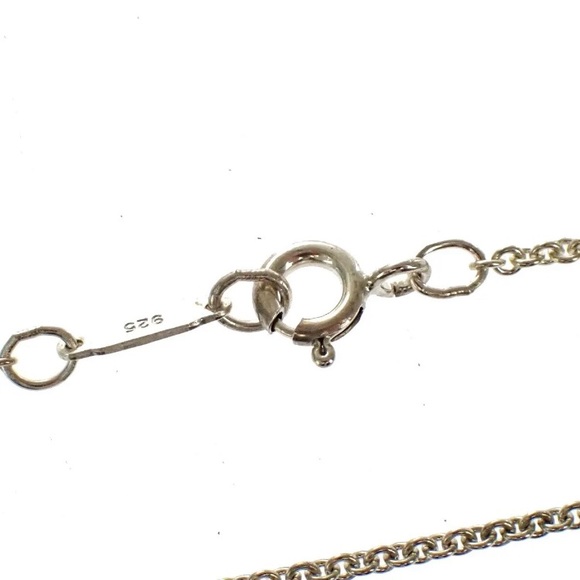 Authentic Vintage Tiffany & Co. Atlas Cube Chain Necklace Pendant - Picture 6 of 9